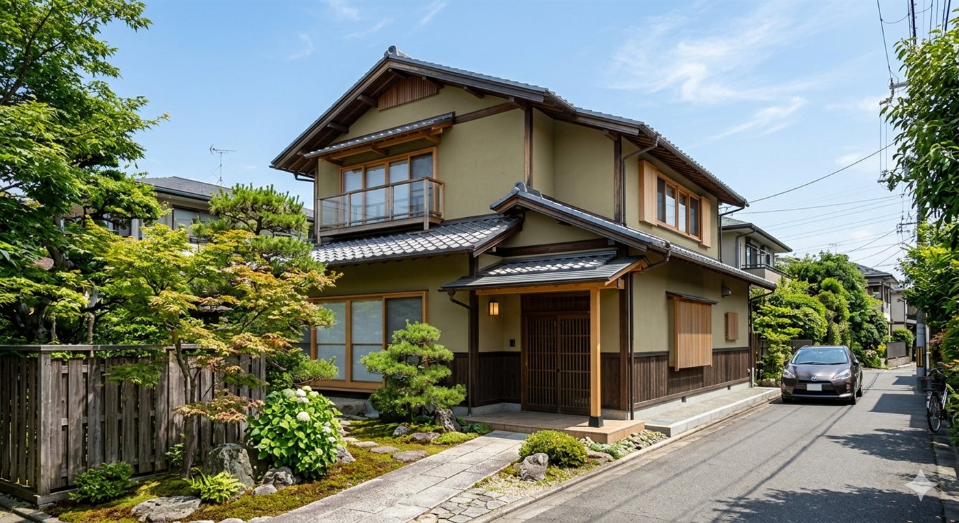 富山県の外壁塗装 施工後の美しい外観